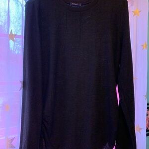 Black Long Sleeve Top